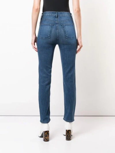 Shop 3x1 Classic High Rise Jeans In Blue