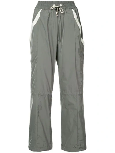 Shop A-cold-wall* Wide-leg Track Pants - Grey