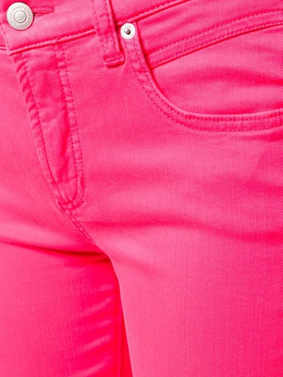 Shop Cambio Slim Fit Jeans In Pink