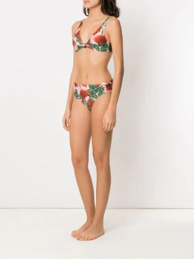 Shop Adriana Degreas Printed Bikini Set - Pink