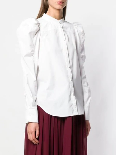 Shop Chloé Loose Fitted Shirt - White