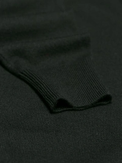 Shop Givenchy Embellished V In Black