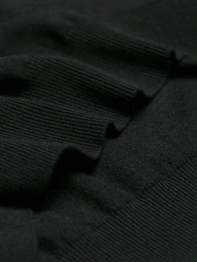 Shop Givenchy Embellished V In Black