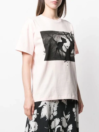 Shop Coach X Disney Bambi T-shirt In Pink