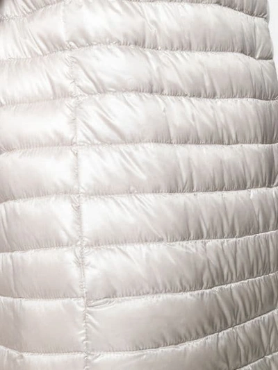 HERNO MID-LENGTH PADDED JACKET - 大地色