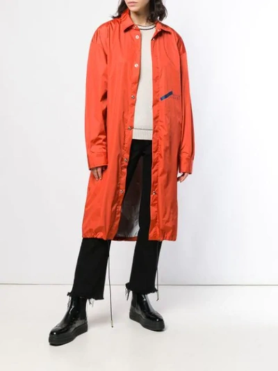 A-COLD-WALL* TRUCKER大衣 - 橘色