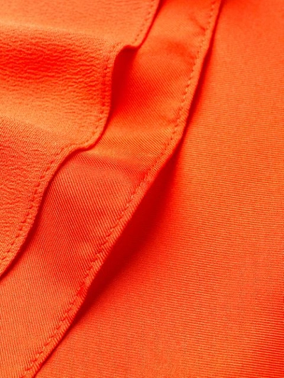 Shop Sies Marjan Tiered Hem Blouse In Orange