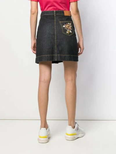 Shop Kenzo A-line Skirts In Black