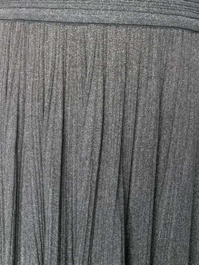 ANTONINO VALENTI PETRONIA SHORT LUREX DRESS - 灰色