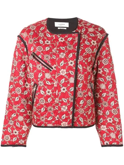 Isabel Marant Étoile Manae Printed Linen Jacket In |