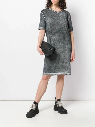 AVANT TOI MIDI T-SHIRT DRESS - 黑色