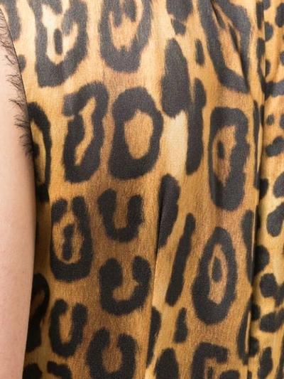 Shop Adam Lippes Jumpsuit Mit Print In Jaguar