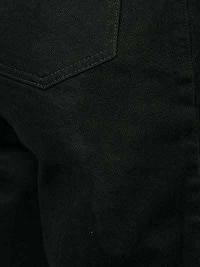 GROUND ZERO 九分喇叭裤 - 黑色