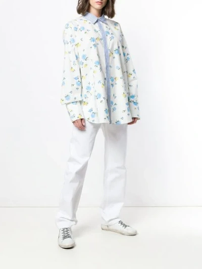 Shop Golden Goose Jessie Shirt In White