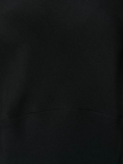 CALVIN KLEIN 205W39NYC 蝴蝶结细节连衣裙 - 黑色