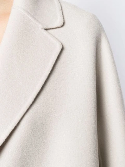 Shop Max Mara 's  Mantel Mit Gürtel - Nude In Neutrals