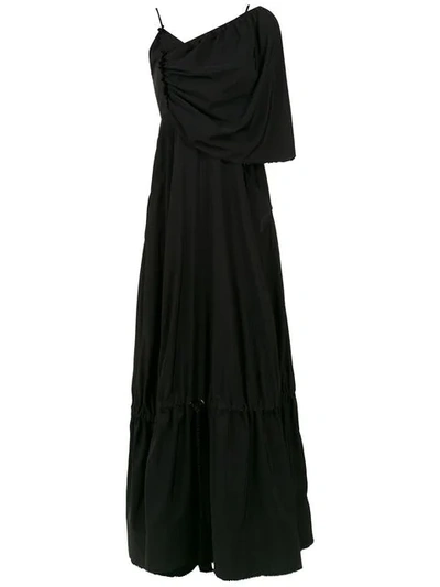 Shop À La Garçonne Memory Colissê Dress In Black