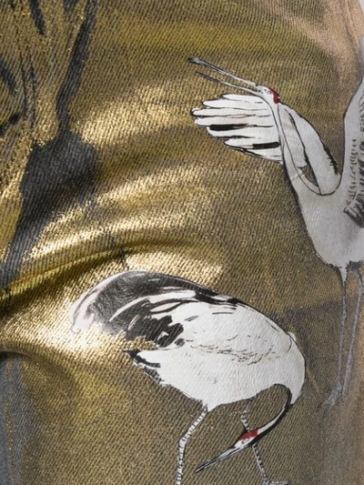 Shop Golden Goose Jeans Mit Spray-effekt In Gold ,grey