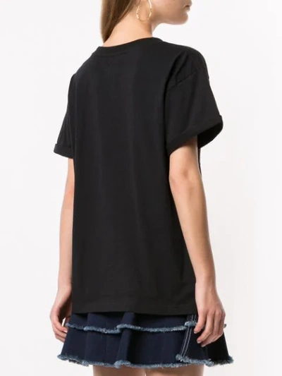 Shop Aje T-shirt Mit Print - Schwarz In Black