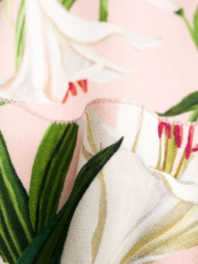 Shop Dolce & Gabbana Floral Print Dress In Hfkk8 Gigli Fdo.rosa