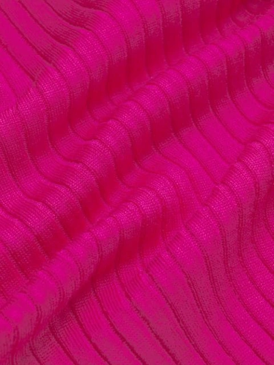 Shop Versace Roll-neck Jumper In Pink