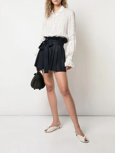 Shop Alexis Lagos Blouse In Ivory