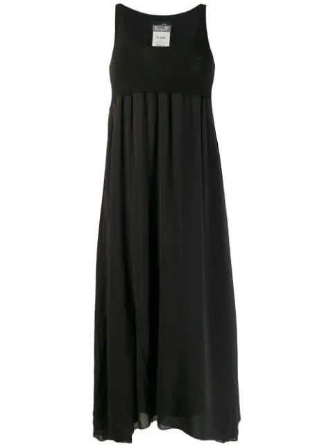 Kristensen Du Nord Sleeveless Flared Midi Dress In Black | ModeSens