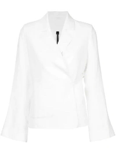 Shop Taylor Oversized Blazer In White