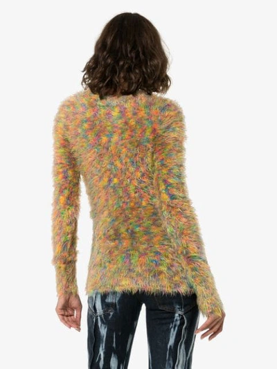 Shop Sies Marjan Ange Shaggy-knit Jumper In Multicolour