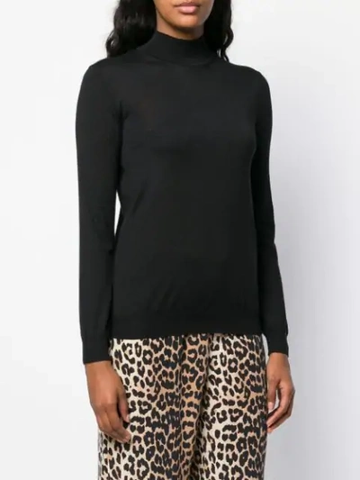 Shop Tom Ford Jersey Top In Black