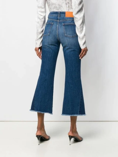 Shop Stella Mccartney Skinny Flare Jeans In Blue