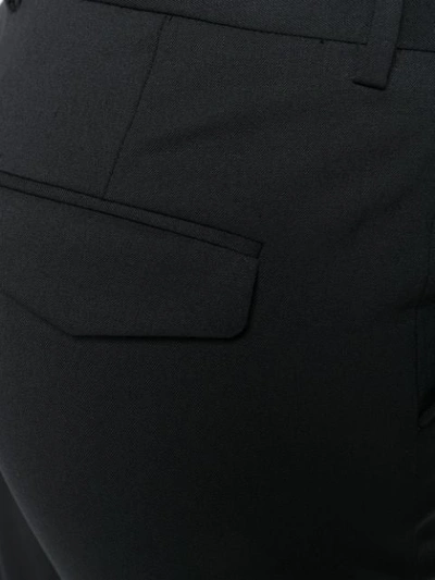 Shop Alberto Biani Slim-fit Trousers In Black