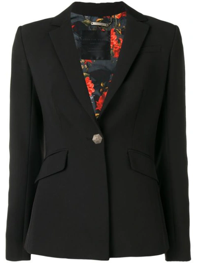 Shop Philipp Plein Wild Dream Blazer In Black