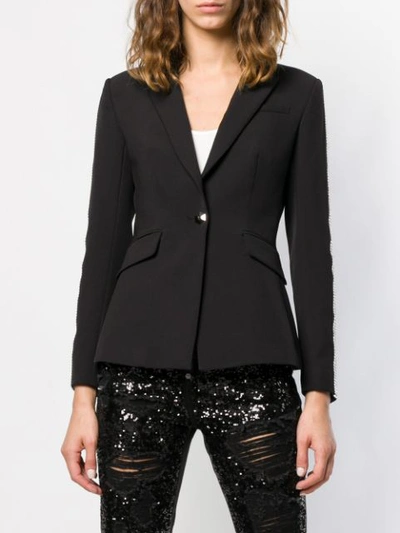 Shop Philipp Plein Wild Dream Blazer In Black