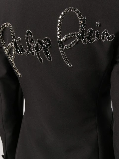 Shop Philipp Plein Wild Dream Blazer In Black