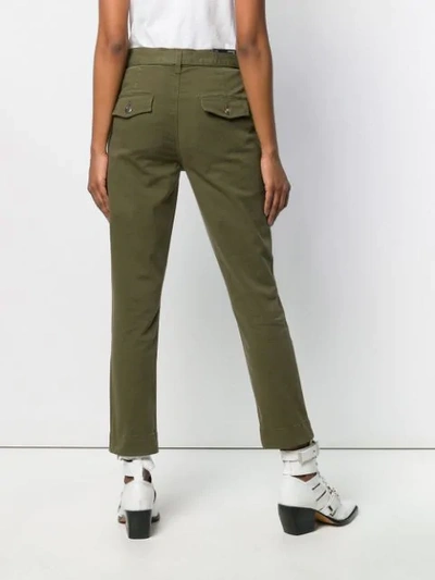 Shop J Brand Kyrah Trousers In Green