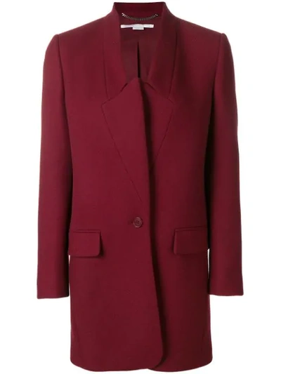 Shop Stella Mccartney Bryce Coat In Red