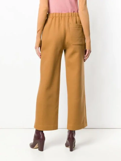 Shop Roksanda Straight-leg Trousers In Neutrals