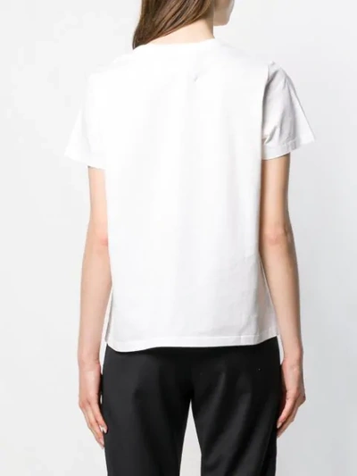 Shop Marc Jacobs Logo Tag T-shirt In White