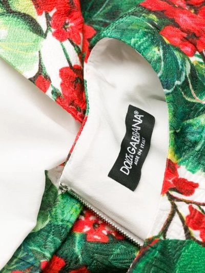 Shop Dolce & Gabbana Portofino Print Dress In White