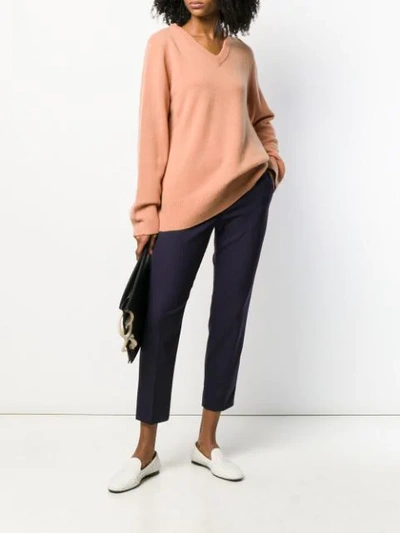 Shop The Row Long-line Jumper In Neutrals