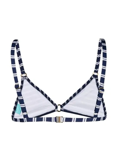 Shop Melissa Odabash Mont Bikini Top In Blue