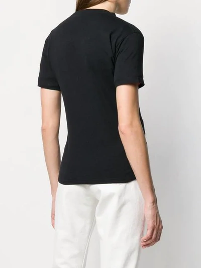 Shop Balenciaga Laurier T-shirt In Black