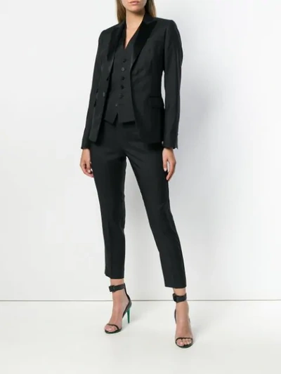 Shop Dsquared2 Classic Two-piece Suit In Black