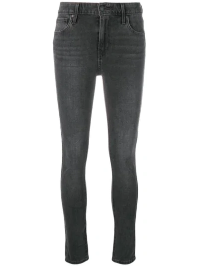 Shop Levi's 721 High-rise Skinny Jeans In Black