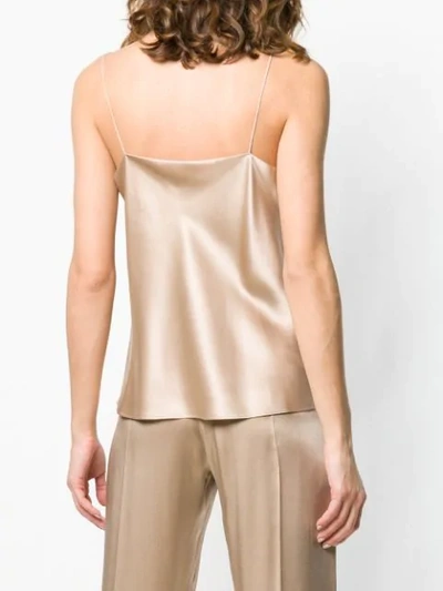 Shop Joseph Satin Camisole In Neutrals