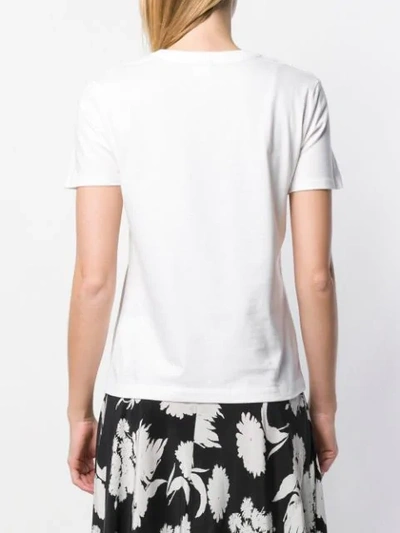 Shop Ps By Paul Smith Logo Print T-shirt - White