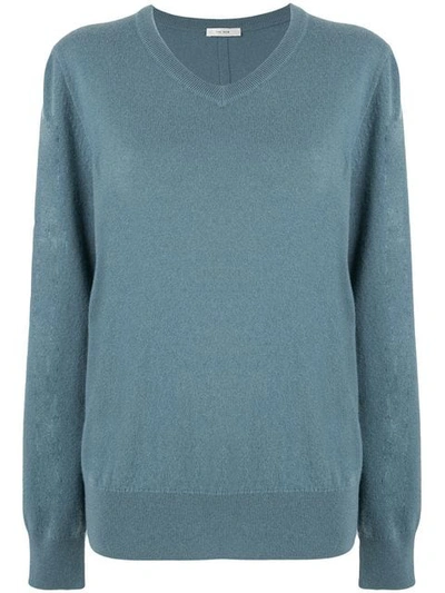 Shop The Row Maley Jumper In Blue