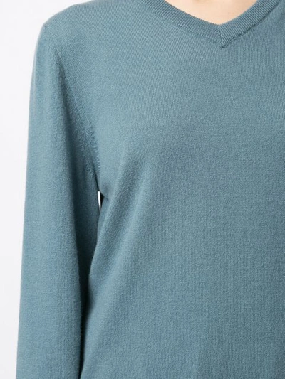 Shop The Row Maley Jumper In Blue