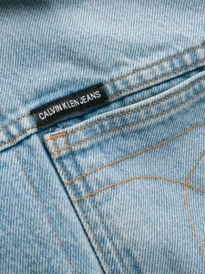 Shop Calvin Klein Jeans Est.1978 Klassische Jeansjacke In Blue